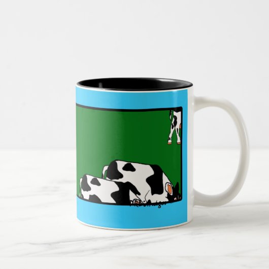 てんとう虫のマグとのBlueSkyCows ツートーンマグカップ (右)