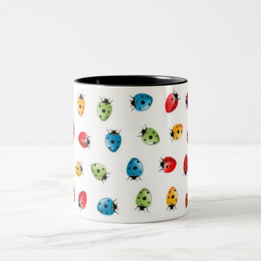 てんとう虫のマグ ツートーンマグカップ (中央)
