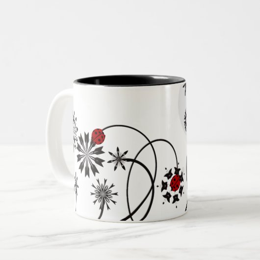 てんとう虫のマグ ツートーンマグカップ (正面左)
