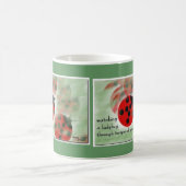 てんとう虫のマグ(禅の俳句シリーズ) コーヒーマグカップ (中央)