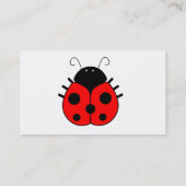 てんとう虫の名刺 名刺 (裏面)