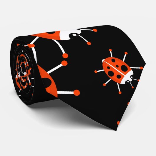 てんとう虫の壁紙 ネクタイ (ロール)