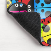 てんとう虫の壁紙 マウスパッド (コーナー)