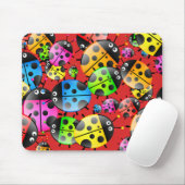 てんとう虫の壁紙 マウスパッド (マウス)