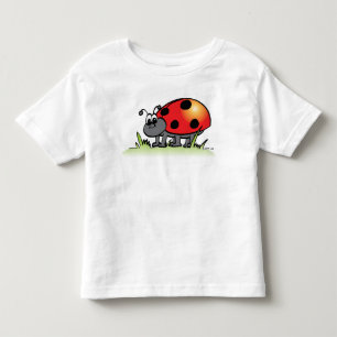 てんとう虫の幼児のTシャツ トドラーTシャツ