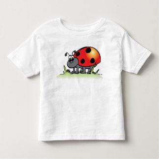 てんとう虫の幼児のTシャツ トドラーTシャツ