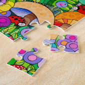 てんとう虫の庭のパズル ジグソーパズル (側面)
