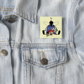 てんとう虫の庭のTシャツおよびギフト 缶バッジ (インサイチュ)