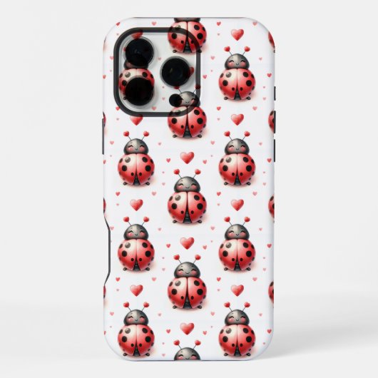 てんとう虫の愛 iPhoneケース (裏面)