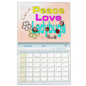 てんとう虫の歓喜 カレンダー (2月 2027)