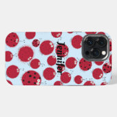 てんとう虫の盛大なパーティー iPhoneケース (裏面横)