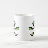 てんとう虫の花柄マグカップ コーヒーマグカップ (中央)