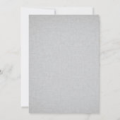 てんとう虫の誕生日の招待状の黒の赤 招待状 (裏面)