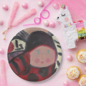 てんとう虫の誕生日の紙皿 ペーパープレート (パーティー)