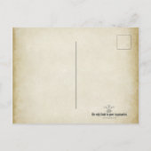 てんとう虫の運の郵便はがき 案内ポストカード (裏面)