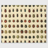 てんとう虫の配列 ラッピングペーパー (フラット)