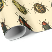 てんとう虫の配列 ラッピングペーパー (ロールコーナー)