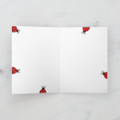 てんとう虫のOnederfulの誕生日 カード (内部)