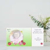 てんとう虫はクリスマスカードを望みます シーズンカード (スタンド正面)