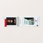 てんとう虫は漂泊してアリソンによってしおりをおろします 名刺 (外部フラット)