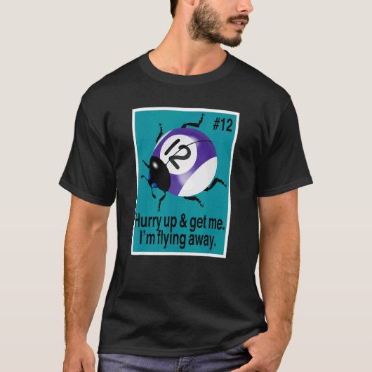 てんとう虫を捕まえよう Tシャツ (正面)