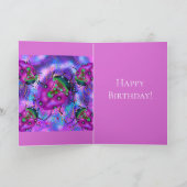 てんとう虫アート カード (内部)