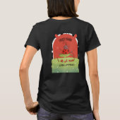 てんとう虫ガーデンベビーシャワーの勝者の賞 Tシャツ (裏面)