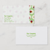 てんとう虫パターン 名刺 (正面/裏面)