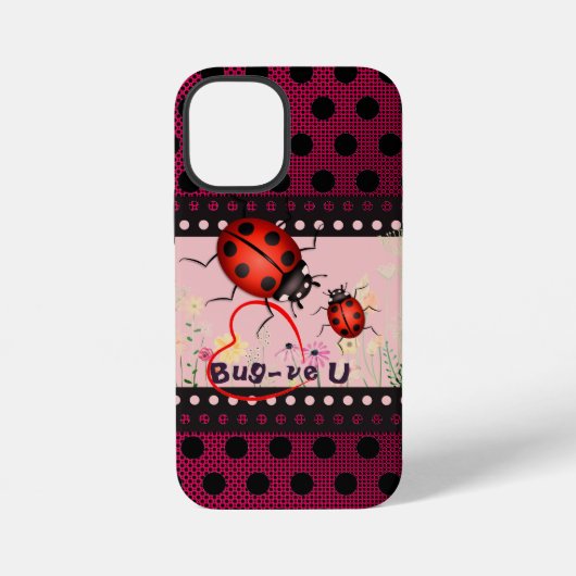 てんとう虫レディバグ幸運 iPhoneケース (裏面)
