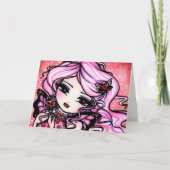 てんとう虫愛妖精のバレンタインカード シーズンカード (正面)