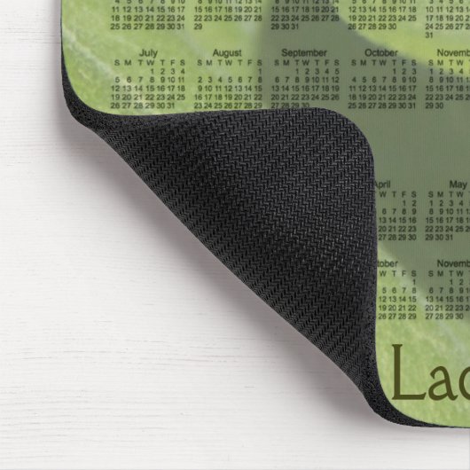 てんとう虫3年2014-2016のカレンダーのマウスパッド マウスパッド (コーナー)