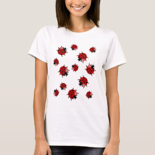 てんとう虫、てんとう虫の滝 Tシャツ