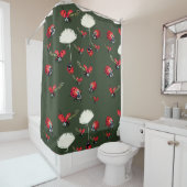 てんとう虫、てんとう虫の虫のシャワー・カーテン シャワーカーテン (インサイチュ)