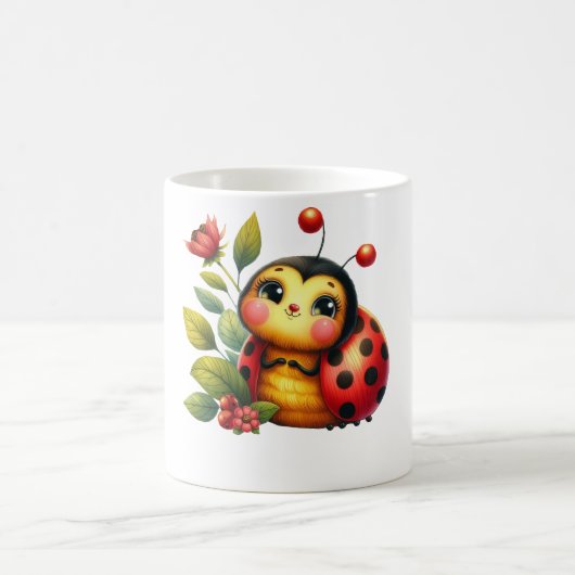 てんとう虫 コーヒーマグカップ (中央)