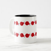 てんとう虫 ツートーンマグカップ (正面左)