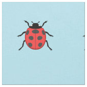 てんとう虫 ファブリック (クローズアップ)