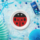 てんとう虫 ペーパープレート (パーティー)
