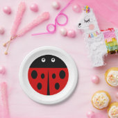 てんとう虫 ペーパープレート (パーティー)