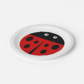てんとう虫 ペーパープレート (アングル)