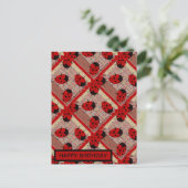 てんとう虫 ポストカード (スタンド正面)