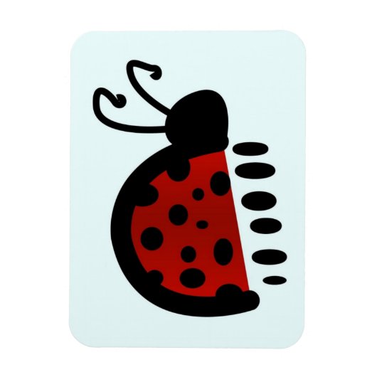てんとう虫 マグネット (縦)