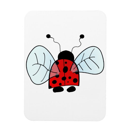 てんとう虫 マグネット (縦)