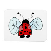 てんとう虫  マグネット (横)