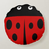 てんとう虫 ラウンドクッション (裏面)
