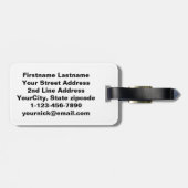 てんとう虫 ラゲッジタグ (裏面横)