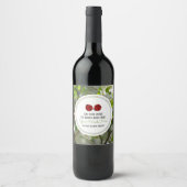 てんとう虫 ワインラベル (正面)