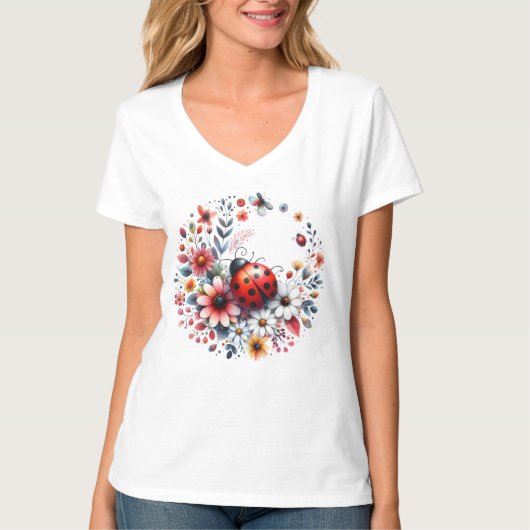 てんとう虫 Tシャツ (正面)