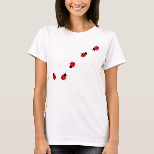 てんとう虫Tシャツ Tシャツ (正面)