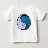 てんびん座と水のネズミ ベビーTシャツ (正面)