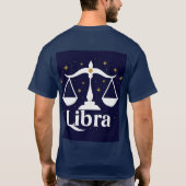 ♎ てんびん座のスタイルの占星術のカジュアルな普段着 Tシャツ (裏面)